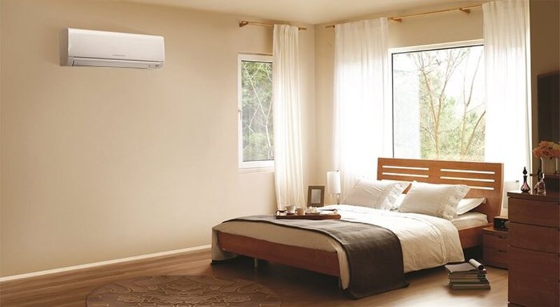 Lắp máy lạnh trên đầu giường sẽ gây nguy hiểm bạn nên tránh