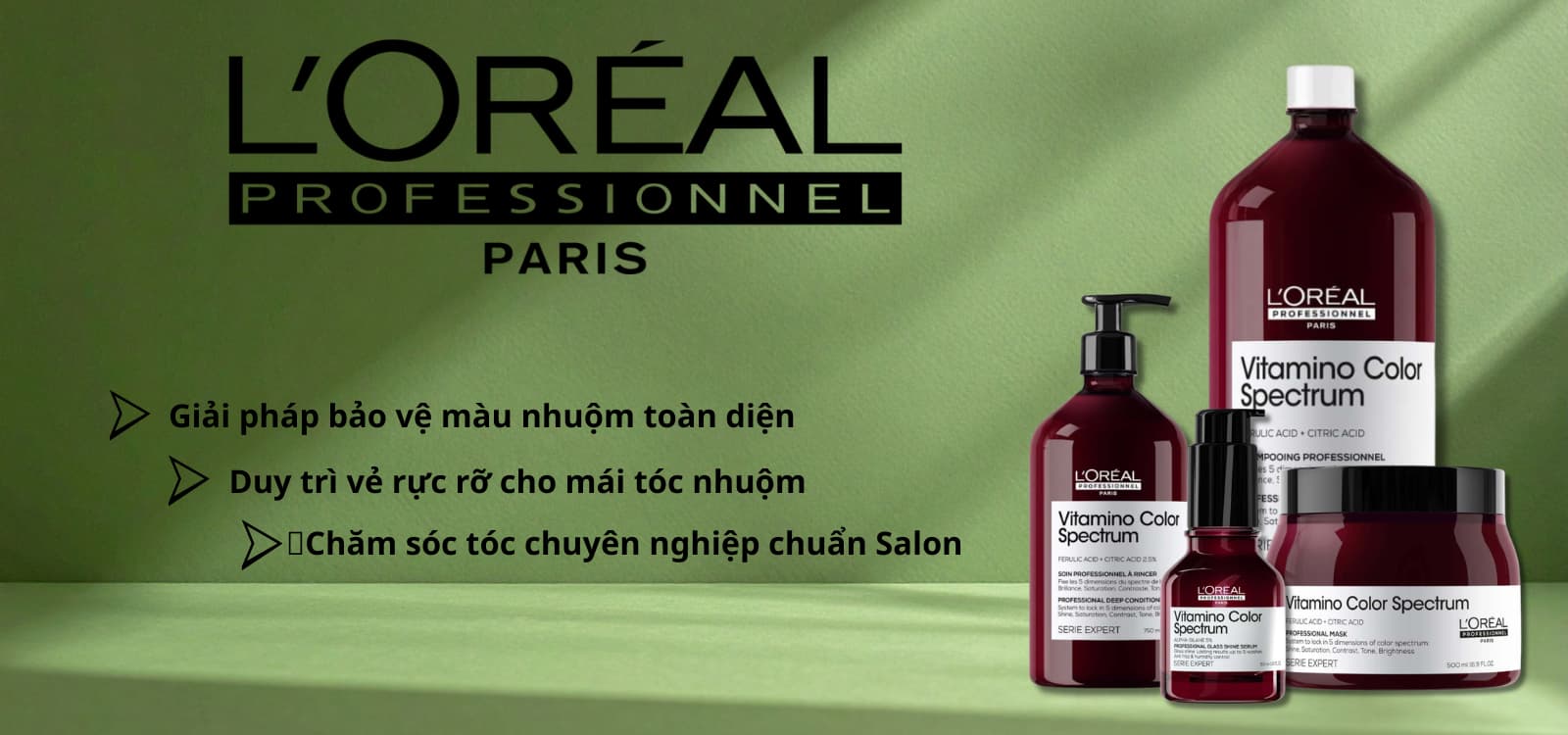 Dầu gội loreal spectrum