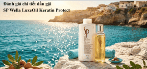 Đánh giá chi tiết dầu gội Sp Wella keratin luxeoil