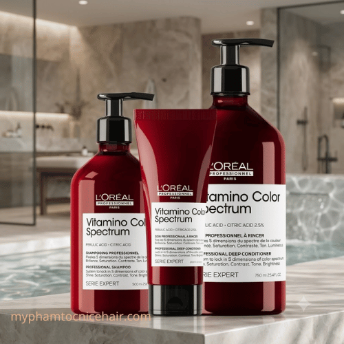Dầu xả Spectrum Loreal khoá màu tóc nhuộm