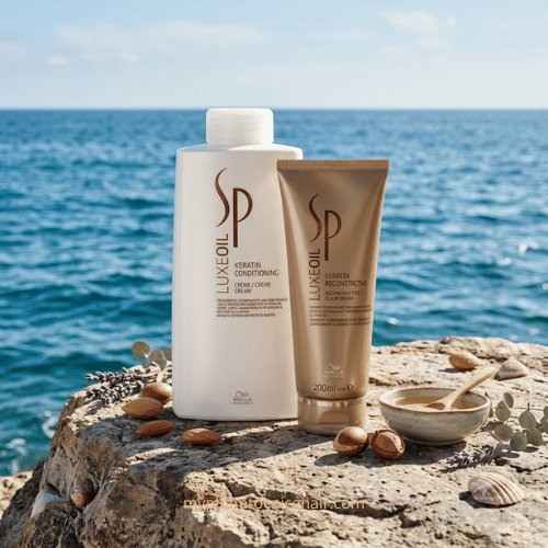 Dầu xả Sp Wella keratin Luxe Oil 1000ml