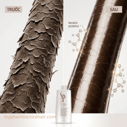 Dầu gội Sp Wella tái tạo duy trì liên kết cho tóc